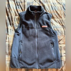Vineyard Vines Navy Fleece Vest